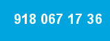 918 067 17 36 918 067 17 36